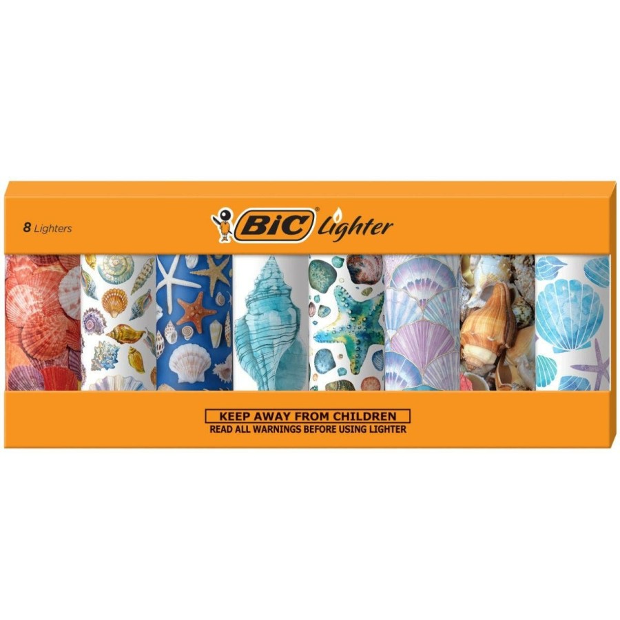 Clearance BIC Bic Special Edition Shells Series Maxi Pocket Lighters