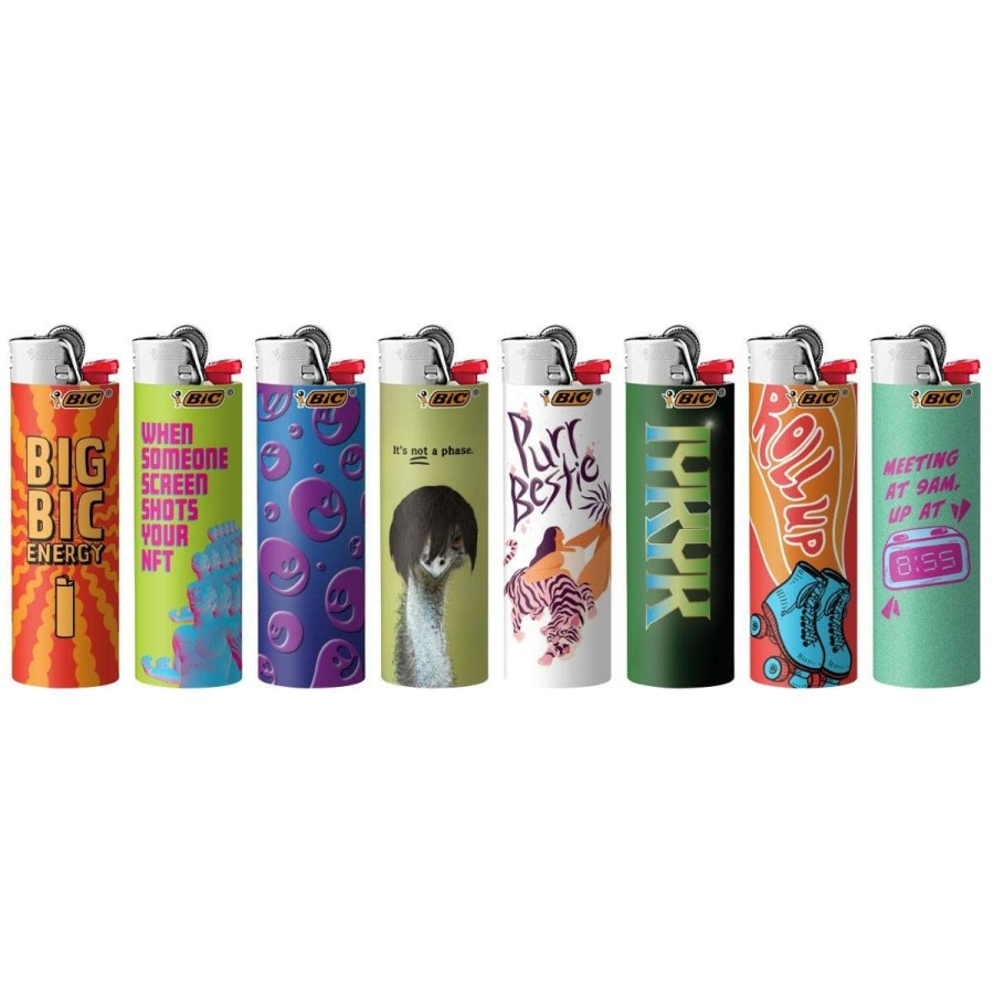 Online BIC Bic Special Edition Rotating Trends Series Maxi Pocket Lighters