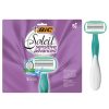 New BIC Bic Soleil Sensitive Advanced Women'S Disposable Razors, 5 Blades With Moisture Strip For A Silky Smooth Shave