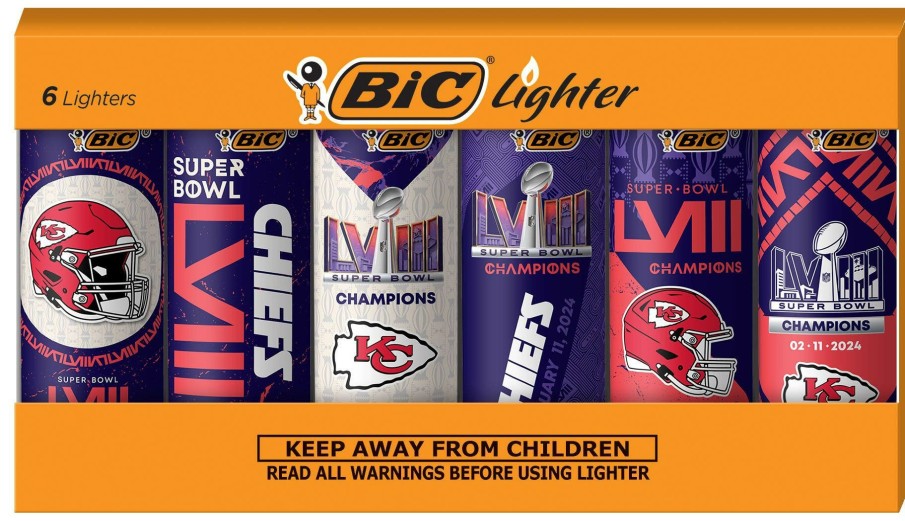 Clearance BIC Bic Special Edition Super Bowl Lviii Champions Series Lighters