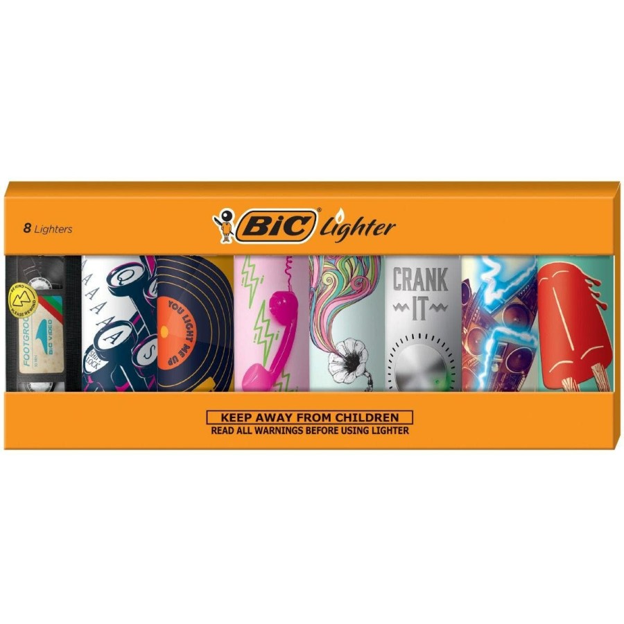 Hot BIC Bic Special Edition Nostalgia Series Maxi Pocket Lighters