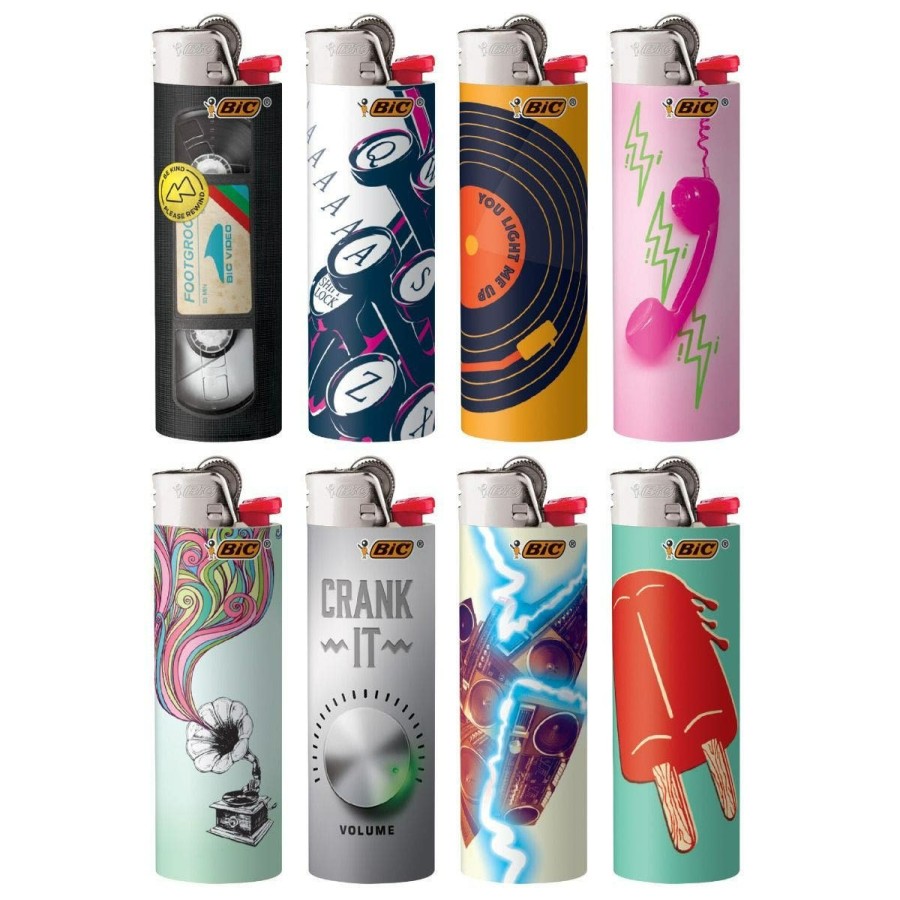 Hot BIC Bic Special Edition Nostalgia Series Maxi Pocket Lighters