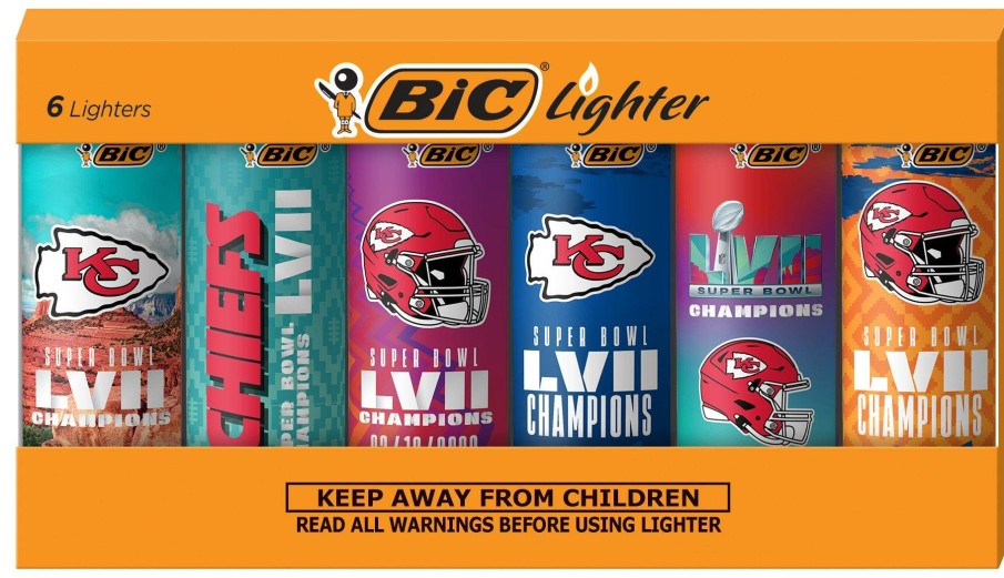 Hot BIC Bic Special Edition Super Bowl Lvii Champions Series Lighters