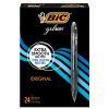 Clearance BIC Bic Gel-Ocity Original Retractable Gel Pen, Medium Point (0.7 Mm), Black