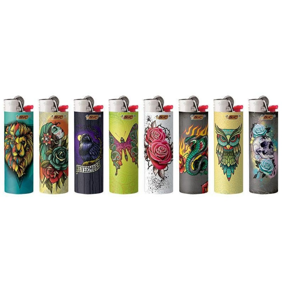 Best BIC Bic Special Edition Tattoos Series Maxi Pocket Lighters