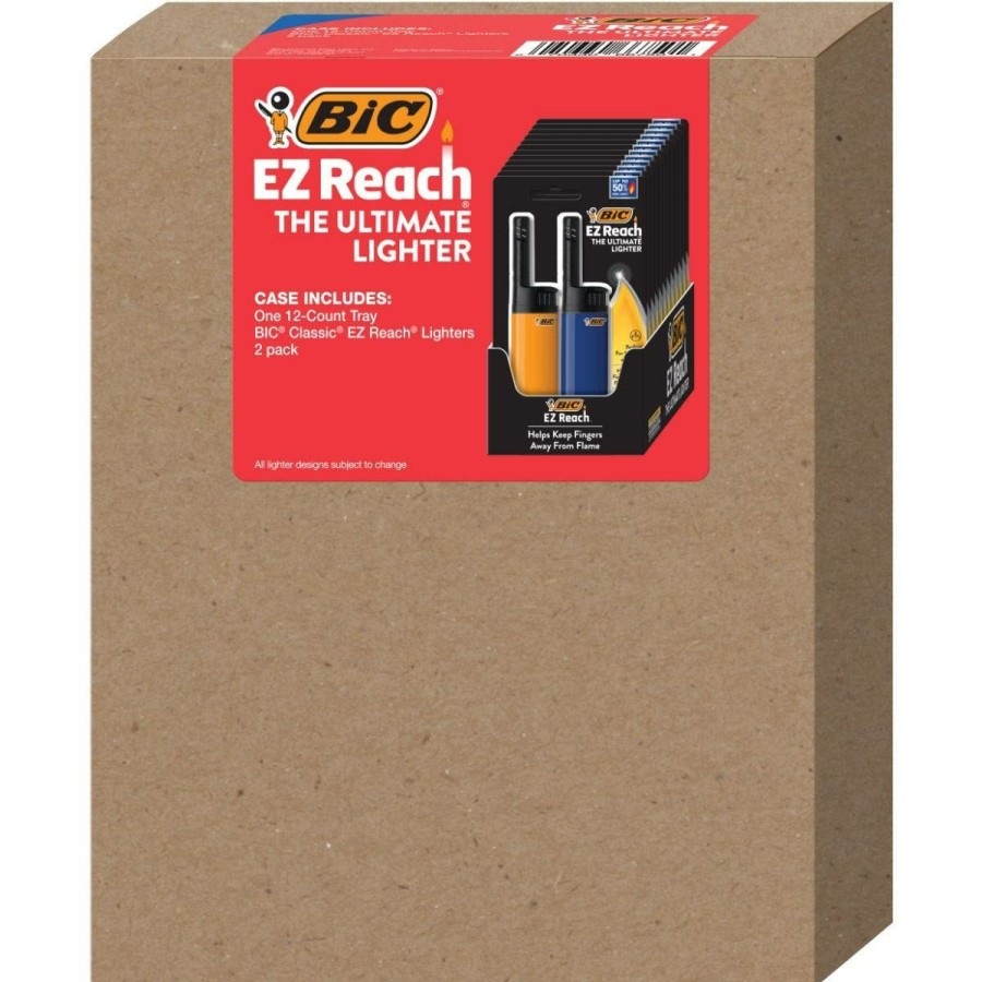 New BIC Bic Ez Reach Candle Lighter, The Ultimate Lighter With Extended Wand For Grills And Firepits (1.45-Inch)