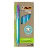 Hot BIC Bic Ecolutions Ocean-Bound Plastic Gel Pens, Medium Point (1.0Mm), Retractable Assorted Ink Pens Made From 78% Ocean-Bound Recycled Plastic Excluding Ink Cartridge