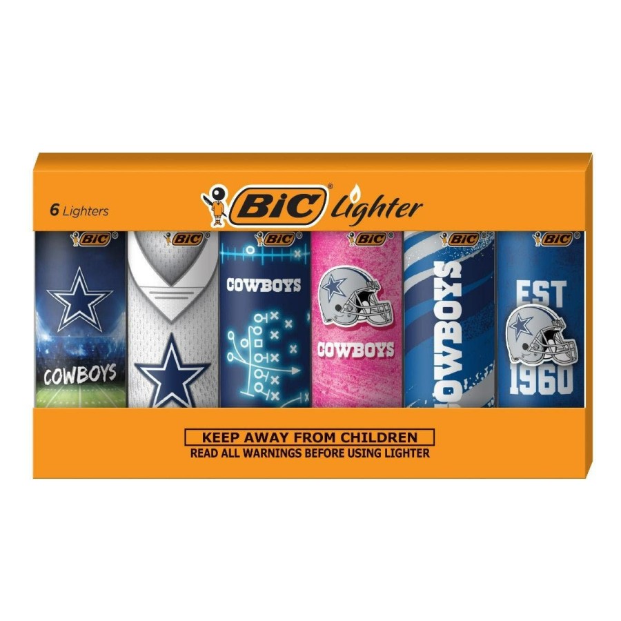 Wholesale BIC Bic Special Edition Cowboys Series Maxi Pocket Lighters