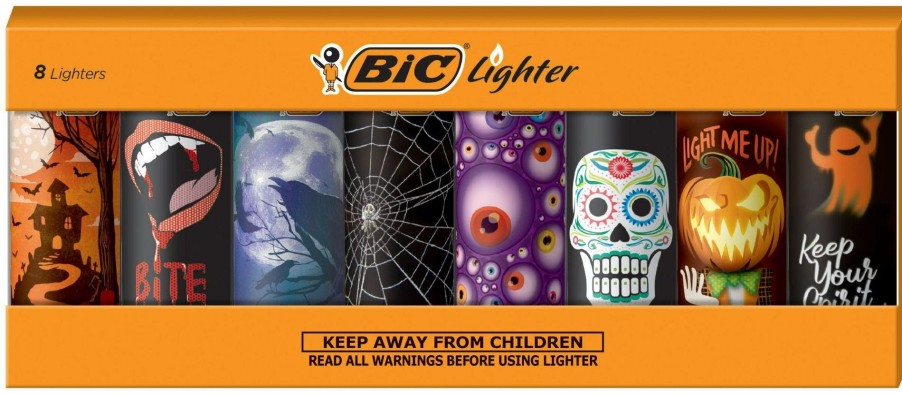 Best BIC Bic Special Edition Spooky Series Maxi Pocket Lighters