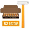 Hot BIC Bic Sensitive Disposable Razors For Men, Long-Lasting 1 Blade Razors For Sensitive Skin