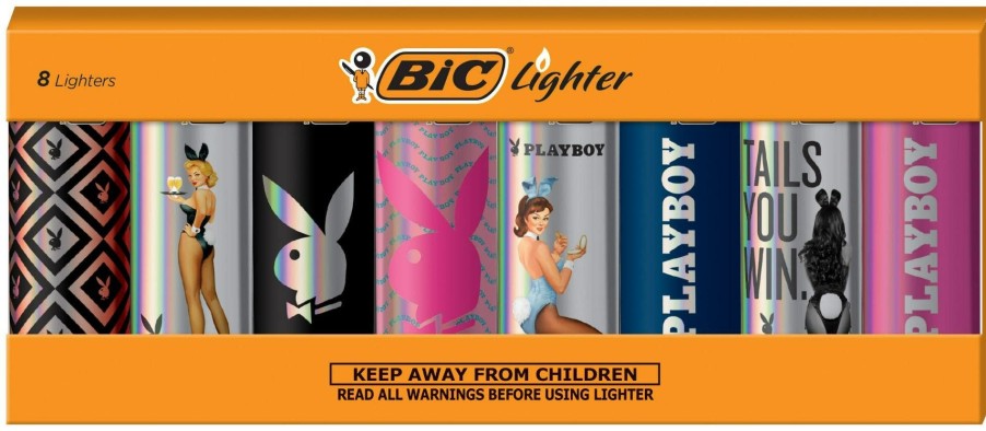 Wholesale BIC Bic Special Edition Playboy Series Maxi Pocket Lighters