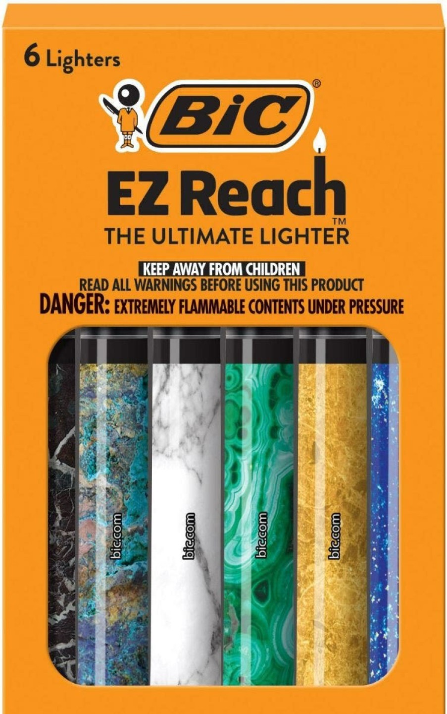 Clearance BIC Bic Ez Reach Candle Lighter, The Ultimate Lighter With Extended Wand For Grills And Firepits (1.45-Inch) Martha Stewart Design