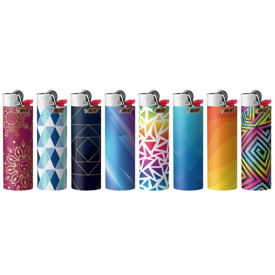 Wholesale BIC Bic Special Edition Geometric Series Maxi Pocket Lighters