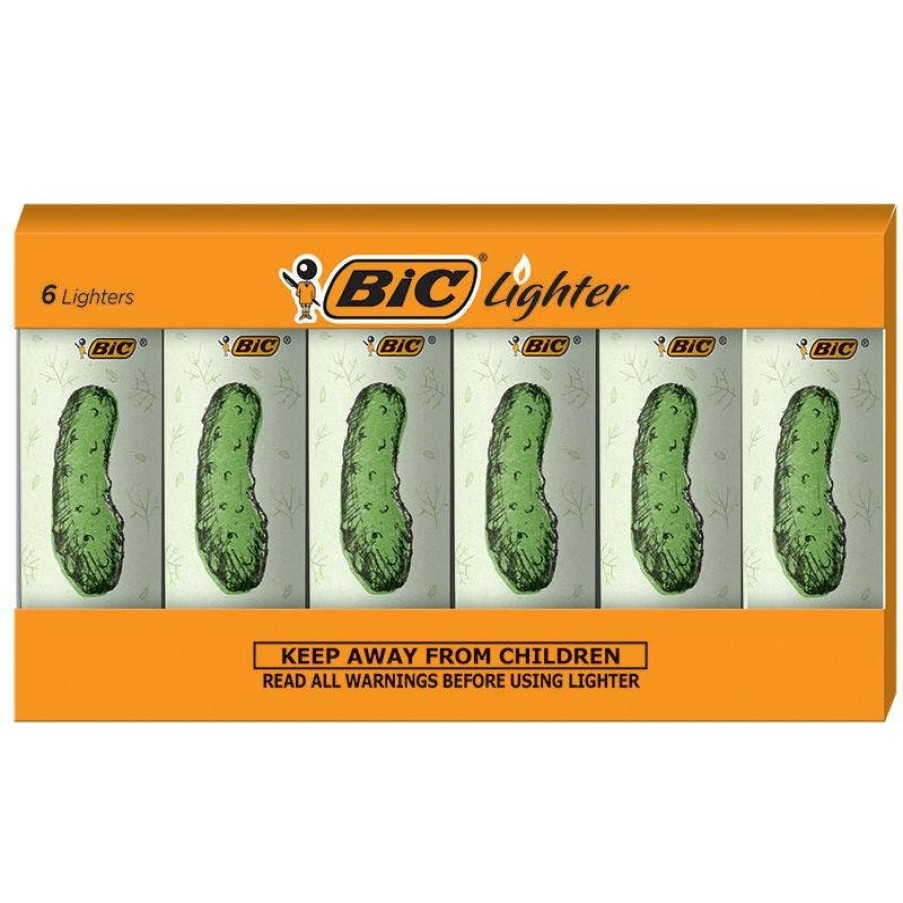 Wholesale BIC Bic Special Edition Pickle Series Maxi Pocket Lighters