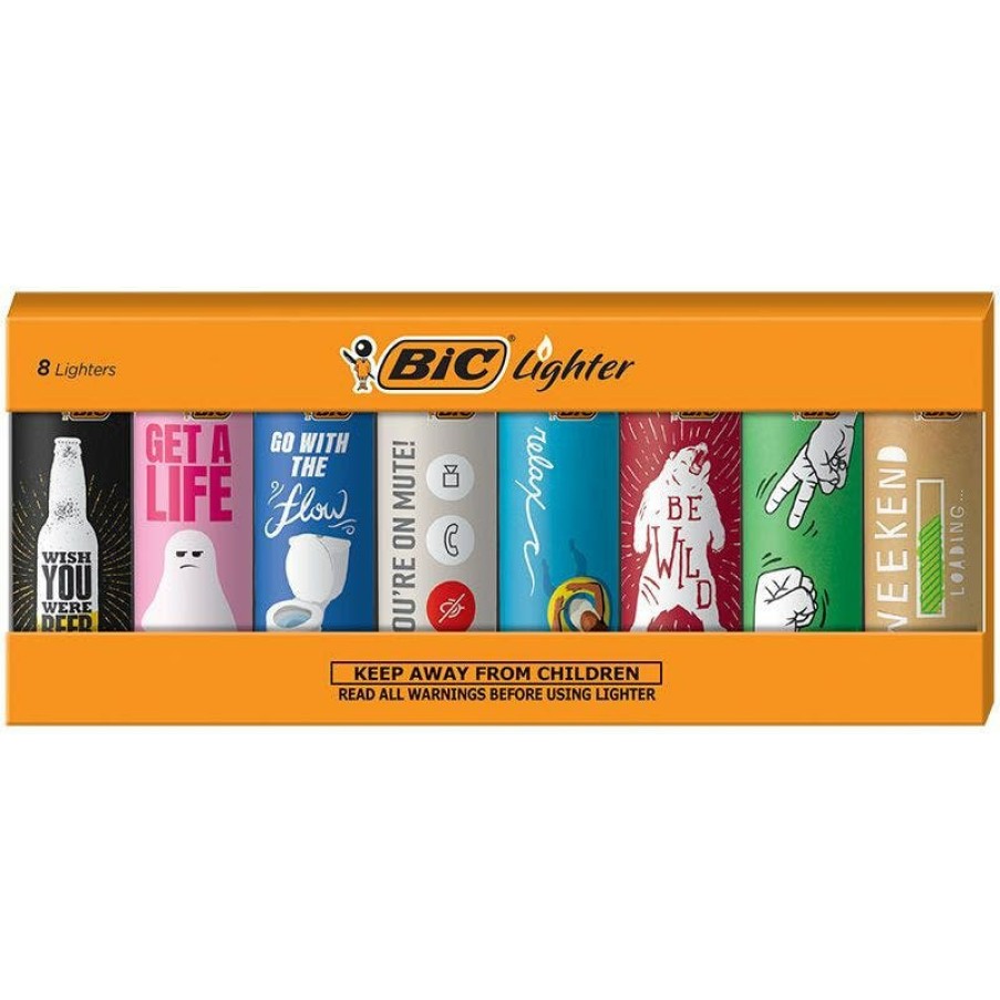 Wholesale BIC Bic Special Edition Cutting Edge Series Maxi Pocket Lighters