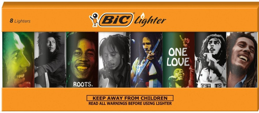 Best BIC Bic Special Edition Bob Marley Series Maxi Pocket Lighters