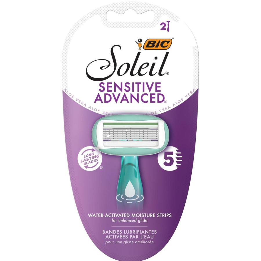 Wholesale BIC Bic Soleil Sensitive Advanced, Disposable Women'S Shaving Razors