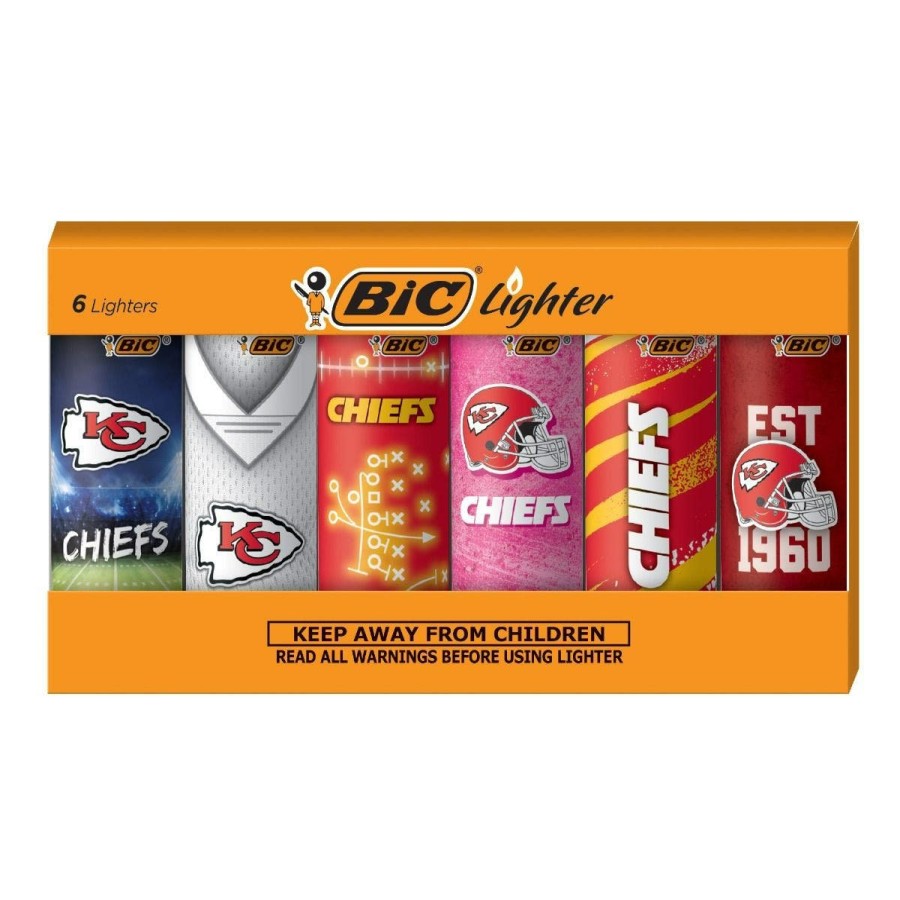 Hot BIC Bic Special Edition Kansas City Chiefs Series Lighters