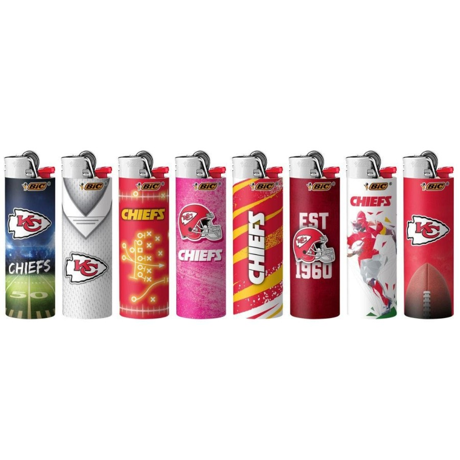 Hot BIC Bic Special Edition Kansas City Chiefs Series Lighters