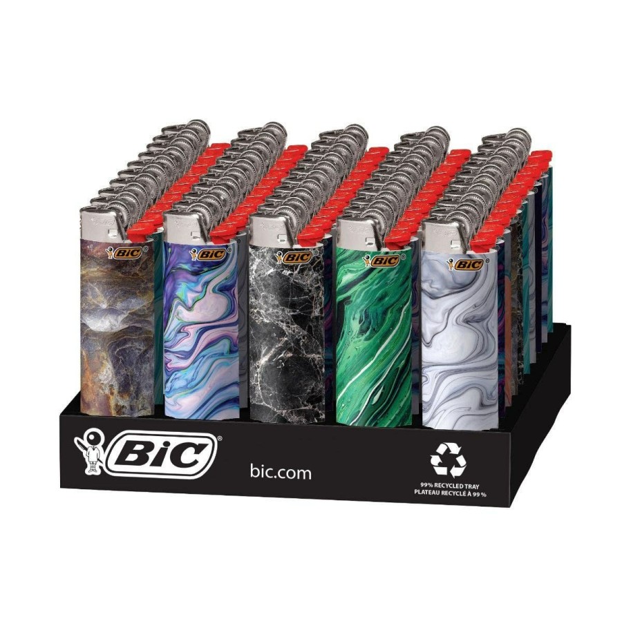 Wholesale BIC Bic Special Edition Marble Series Maxi Pocket Lighters