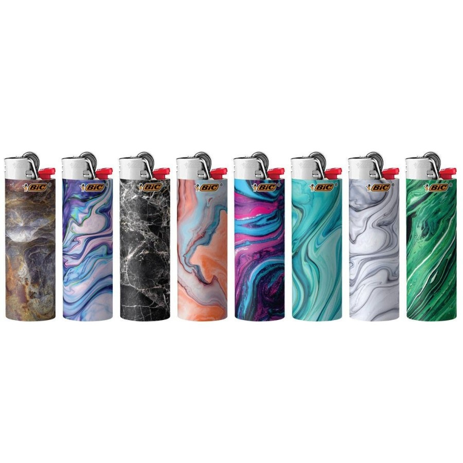 Wholesale BIC Bic Special Edition Marble Series Maxi Pocket Lighters