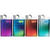 Online BIC Djeep Pocket Lighters, Limited Edition Collection Textured Metallic, Geometric Unique Lighters