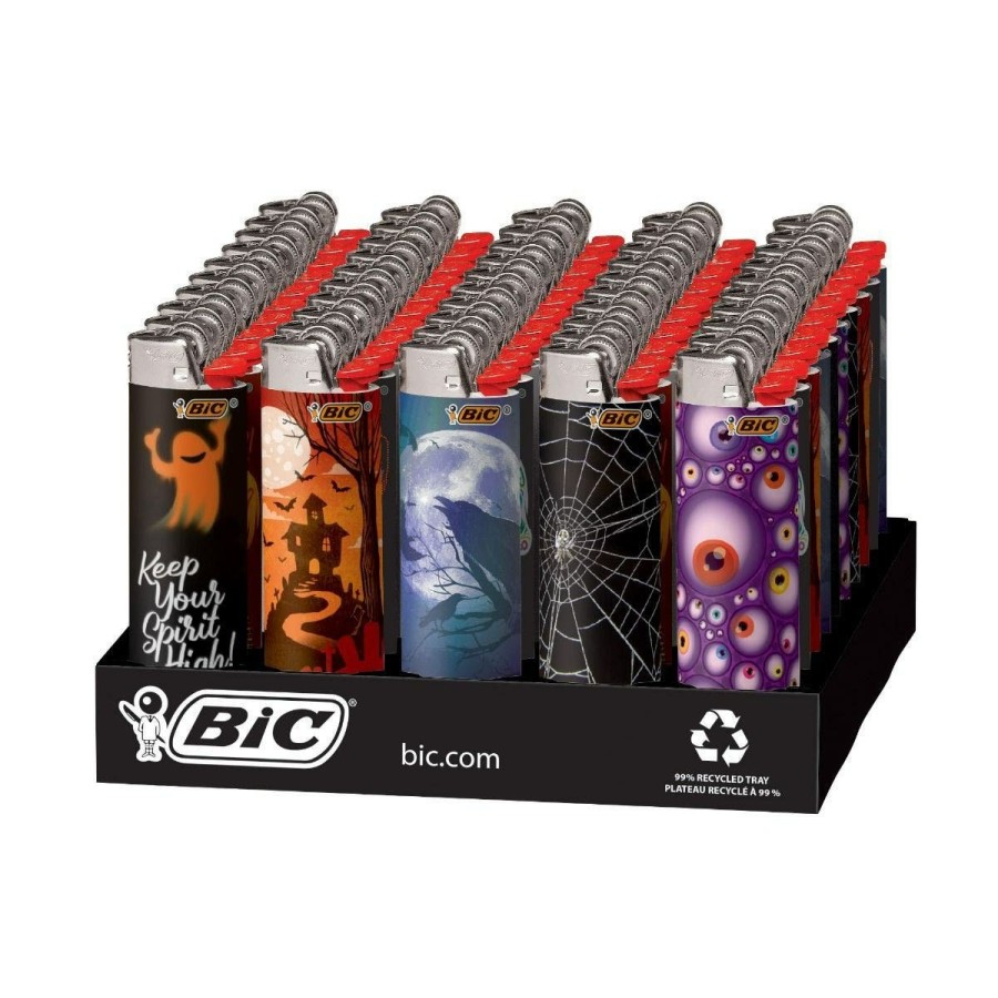 Hot BIC Bic Special Edition Spooky Series Maxi Pocket Lighters