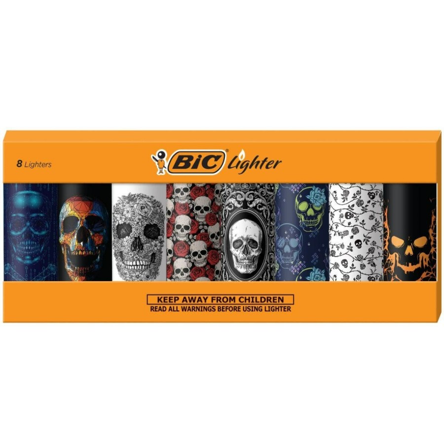 Best BIC Bic Special Edition Skulls Series Maxi Pocket Lighters