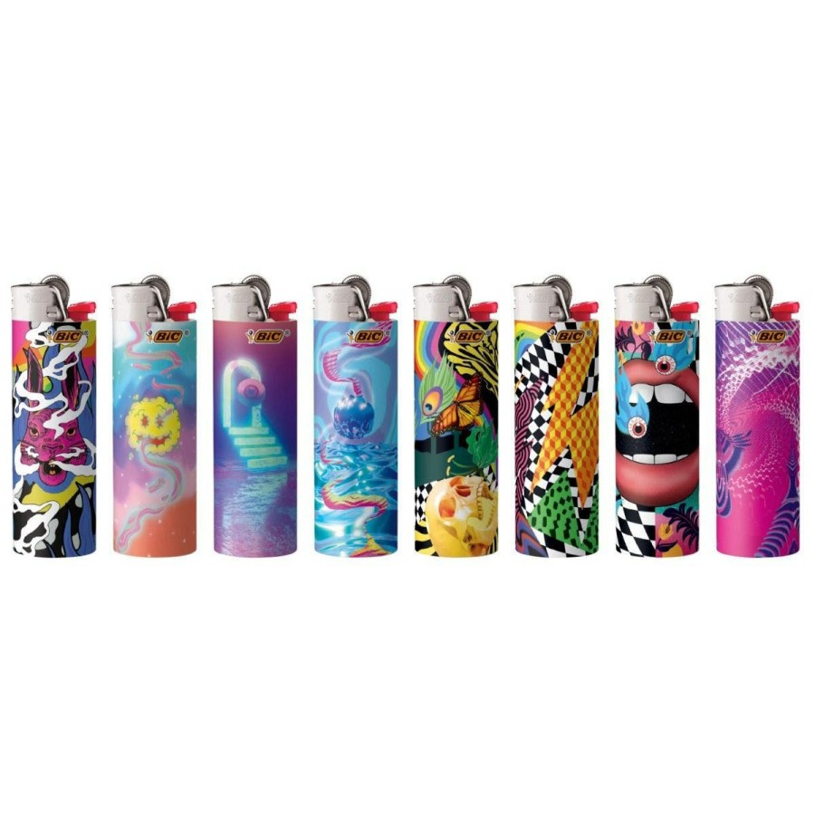 Clearance BIC Bic Special Edition Prismatic Series Maxi Pocket Lighters